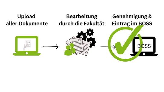 Infografik über den ANerkennungsprozess