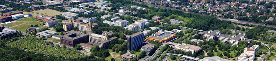 Campus Nord Luftaufnahme vom Campus Nord